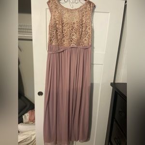 Bridal Dress/Mauve